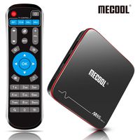 Android TV Box, MECOOL Android Box 2GB RAM + 16GB ROM Quad Core DDR3 Cortex-A53, Smart TV Box 3D 4K HDR Ultra HD Support HDMI/H.265/2.4G WiFi
