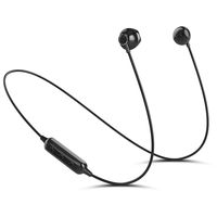 Bluetooth Headset, Wireless Earbuds V4.1 Stereo Noise Canceling Sport Magnetic Headphones Earpieces with Built in Mic Compatible Samsung Galaxy S9/S8/S7, iPhone X/8/8 Plus/7/7 Plus (Black Light)