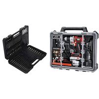 BLACK+DECKER BDA91109 Combination Accessory Set, 109-Piece with BLACK+DECKER BDCDMT1206KITC Matrix 6 Tool Combo Kit with Case