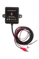 Bluetooth Marine Receiver Adapter Waterproof by HomeSpot Stereo Head Units for Marine Yacht, Boats Vehicles Cars, Motorcycles, ATV, Spa (Built-in with Ground Noise Isolator)