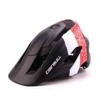 CAIRBULL Mountain Bike Cycling Helmet Removable Visor Breathable Mountain Bike Helmet Safety Outdoor Cycling Helmet