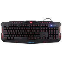 VGEBY LED Gaming Keyboard Russian and English 3 Color Backlight Wired Keyboard