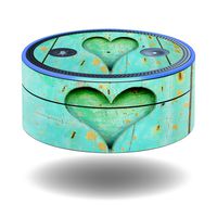 MightySkins Skin Compatible with Amazon Echo Dot (1st Generation) wrap Cover Sticker Skins Heartwood