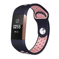 TSAAGAN Compatible Fitbit Charge 3 Bands, Slim Thin Replacement Narrow Silicone Sport Accessory Strap Wristband Compatible for Fitbit Charge 3/ Charge 3 SE Fitness Tracker