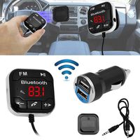 Jahyshow MP3 SD USB Wireless Bluetooth LCD AUX Magnet Car Kit Handsfree FM Transmitter