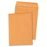 Sparco Kraft Self-Sealing Catalog Envelopes