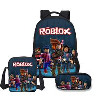 School Backpack with Lunch Bag and Pencil Case, Game Fans Gifts, Student Bookbag Laptop Backpack Travel Computer Bag School Bag for Boys Girls Kids Teens