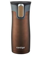 Contigo AUTOSEAL West Loop Vaccuum-Insulated Stainless Steel Travel Mug, 16  oz, Latte Trans Matte