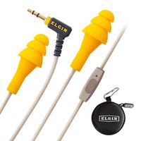 Ruckus+ Earplug Earbuds with Mic and Voice Assistant Control | OSHA Compliant Noise Reducing Headphones