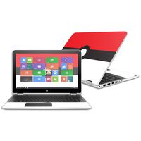 MightySkins Skin Compatible With HP Pavilion x360 15.6" (2016) - Battle Ball | Protective, Durable, and Unique Vinyl Decal wrap cover | Easy To Apply, Remove, and Change Styles | Made in the USA