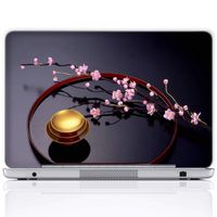 Meffort Inc 17 17.3 Inch Laptop Notebook Skin Sticker Cover Art Decal (Included 2 Wrist pad) - Japanese Art