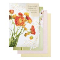DaySpring - Inspirational Boxed Cards - Get Well - Floral - 74861