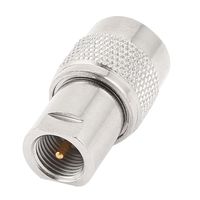 uxcell FME Male to TNC Male M/M Straight RF Adapter Coaxial Cable Connector