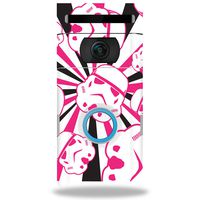 MightySkins Skin Compatible with Ring Doorbell 2 - Pink Trooper Storm | Protective, Durable, and Unique Vinyl Decal wrap Cover | Easy to Apply, Remove, and Change Styles | Made in The USA