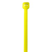 Partners Brand PCT185C Cable Ties, 50#, 18", Yellow (Pack of 500)