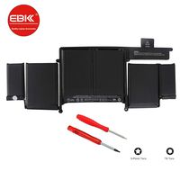 EBKK A1493 A1502 (Late 2013, Mid 2014 Version) Battery for MacBook Pro 13" Retina ME864LL/A ME866LL/A Core i5 2.4 13""Core i5 2.6 13"【US Ship】