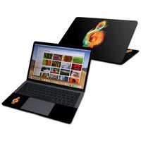 MightySkins Skin Compatible with Apple MacBook Air 13" (2018) - Music Reborn | Protective, Durable, and Unique Vinyl Decal wrap Cover | Easy to Apply, Remove, and Change Styles | Made in The USA