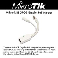 Mikrotik RBGPOE Gigabit POE Injector