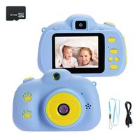 Kids Digital Camera,Kids Camera for 4-8 Year Old Girls,Mini Child Camcorderr for Outdoor Play Perfect Choice for Boys and Girls (Blue)