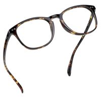 LifeArt Blue Light Blocking Glasses,Computer Reading Glasses,Transparent Lens,Reduce Headaches&Eyestrain,Stylish for Women/Men, 4.00Magnification