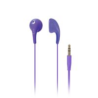 iLuv iEP205PUR Bubble Gum 2 Flexible, Jelly-Type Stereo Earphones - Purple