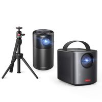 100 ANSI Lm 480P LCD Multimedia Projector, Nebula Prizm by Anker, with 5W Speaker, HDMI and USB Compatibility for Movies, Videos, Pictures, Music, and More