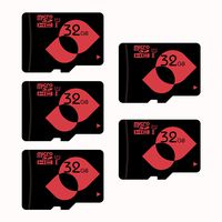 MENGMI Micro SD Card 32GB Class 10 U1 Gopro TF Card microSDHC Memory Card with SD Adapter for Camera,Tablet,Phone,Canon,DJI Drone,Nikon - 5 Pack(U1 32GB)