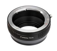 Fotasy Pk Lens to Fuji x Adapter, for Pentax K Mount Lens to Fujifilm x Mount, Compatible with Fujifilm X-Mount Cameras X-Pro2 X-E2 X-E3 X-A5 X-M1 X-T1 X-T2 Xt3 X-T10 X-T20 X-T30 X-H1