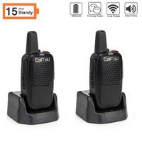 Intercoms Wireless for Home Portable Caregiver Pager 15 Days Long Standy 2 Miles Wireless Intercom System for Camping/Hiking/Fishing/Traveling Home Communication System for Kids Elderly Adults 2 Pack