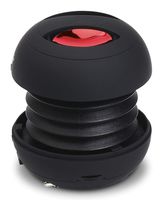 I-VOM Portable Mini Capsule Speaker with Rechargeable Battery and Expandable Bass Resonator for iPhones,Ipad,iPod, MP3 Players, Computers, Laptops, Cell Phones (Black)
