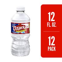 Ozarka 100% Natural Spring Water, 12-Ounce (12 Pack)