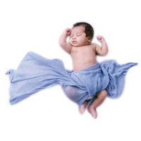 Newborn Photography Props Newborn Wraps Baby Props Photo Christmas Rainbow Blanket for Boys Girls Photo Shoot(Blue)