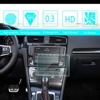 8X-SPEED for 2018 VW Golf GTI Car Navigation Screen Protector HD Clarity 9H Tempered Glass Anti-Scratch, in-Dash Media Touch Screen GPS Display Protective Film