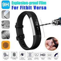 3Pcs Explosion-Proof LCD TPU Full Cover Screen Protector Film for Fitbit Alta HR (Clear)