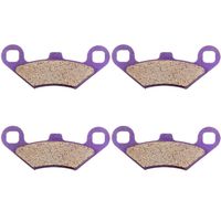 ECCPP FA159 Brake Pads Front Rear Carbon Fiber Replacement Brake Pads Kits Fit for Polaris Sportsman,Trail Blazer,Trail Boss,Worker,Xpedition,Xplorer,Xpress