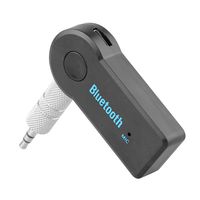 Bluetooth Receiver/Hands-Free Car Kit, Portable 3.5mm Bluetooth Aux Adapter Wireless Music Streaming for Home, Car Audio System, Headphone, Speaker(Bluetooth 4.2,A2DP,40feet Bluetooth Range)