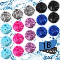 Pet Hair Remover for Laundry Lint Remover Washing Balls Reusable Dryer Balls Pet Hair Dryer Ball Lint Remover for Laundry, 6 Colors (18)