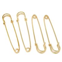 Honbay 20PCS 3Inch Heavy Duty Extra Large Safety Pins for Blankets, Skirts, Kilts, Crafts (Gold)