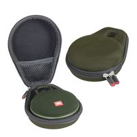 Hermitshell Travel Case Fits JBL Clip 3 Portable Waterproof Wireless Bluetooth Speaker (Forest Green)