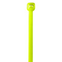 Partners Brand PCT145J Colored Cable Ties, 50#, 14", Fluorescent Yellow (Pack of 1000)