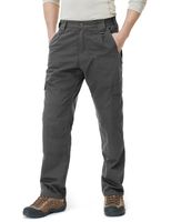 CQR Men's Tactical Pants Lightweight EDC Assault Cargo, Duratex(tlp104) - Charcoal, 32W x 32L