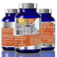 Organic Turmeric Curcumin with Bioperine 95% curcumonoides-#1 on AMZ-1000mg Daily Serving 120 Day Supply Standardized to 95% Curcumin Super Absorption for Maximum Effect 100% Guaranteed By Active Labs