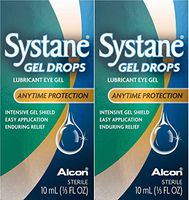 Systane Gel Drops Lubricant Eye Gel, Anytime Protection qydZug, 2Pack of .33 oz