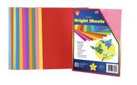 Hygloss Products Bright Paper, 12 Asst'd Colors, 8.5 x 11-Inch, 240 Sheets