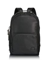 TUMI - Harrison Webster Leather Laptop Backpack - 15 Inch Computer Bag for Men and Women - Black