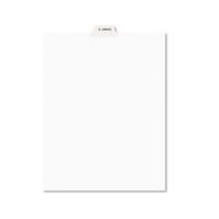 Avery 12391 Avery-Style Preprinted Legal Bottom Tab Dividers, Exhibit R, Letter (Pack of 25)