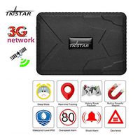 TKSTAR Vehicles Car GPS Tracker,Waterproof 3G GPS Tracking Device Motorcycle Trucks Locator Finder Strong Magnetic/Real Time Track/Alarm/Monitor 7800 mAh Long Standby TK915