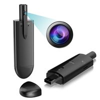 Mini Body Camera, PORTOCAM P088 HD Pen Camera Recorder Portable Surveillance Video Recorder with Low Light Recording (No SD Card)
