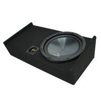 Compatible with 2009-2014 Ford F-150 Super Cab Truck Harmony R124 Single 12" Sub Box Enclosure