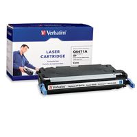 Verbatim Remanufactured Toner Cartridge Replacement for HP Q6470A (Black)